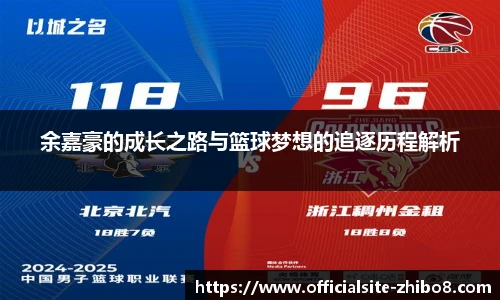 余嘉豪的成长之路与篮球梦想的追逐历程解析